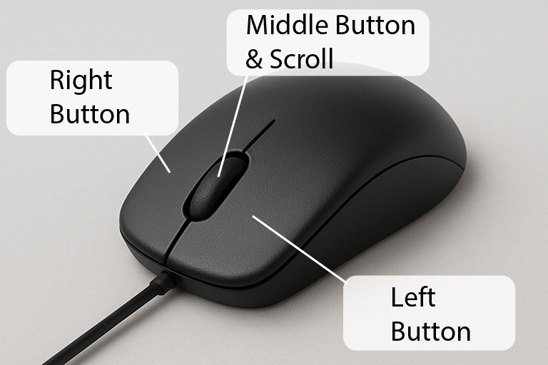 3-Button-Mouse